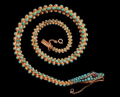 Snake necklace, 1844 by English School